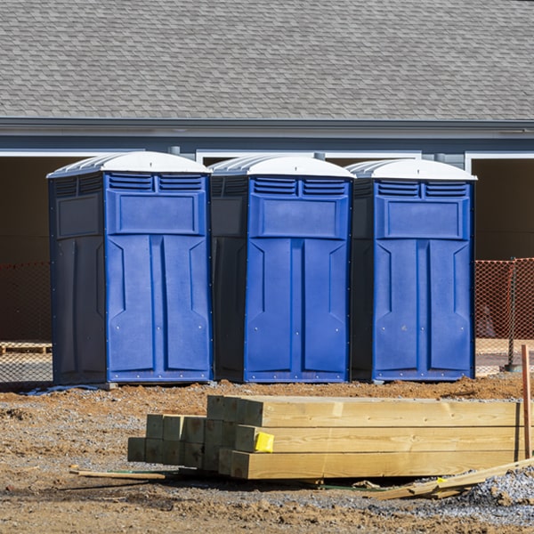 do you offer hand sanitizer dispensers inside the porta potties in Searles MN